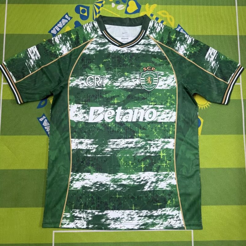 2026-27 Mens Sporting Lisbon Commemorative Edition Soccer Jersey