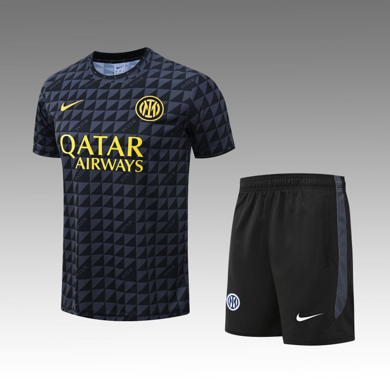 2026-27 Mens Inter Milan Black Short Training Suit