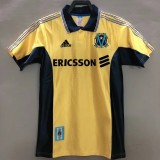 1998-99 Marseille Away Golden Retro Soccer Jersey