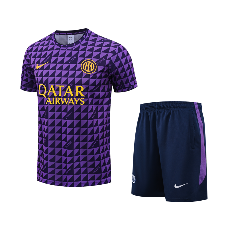 2026-27 Mens Inter Milan Purple Short Training Suit