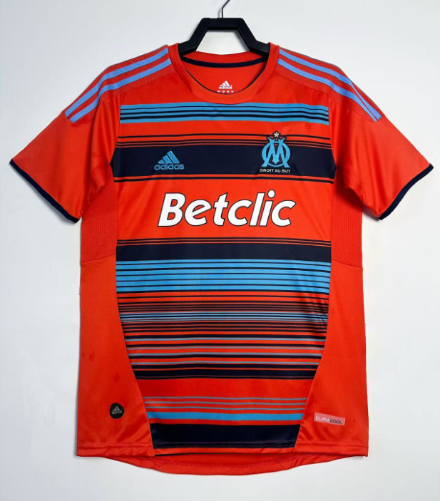 2011-12 Marseille Third Away Golden Retro Soccer Jersey