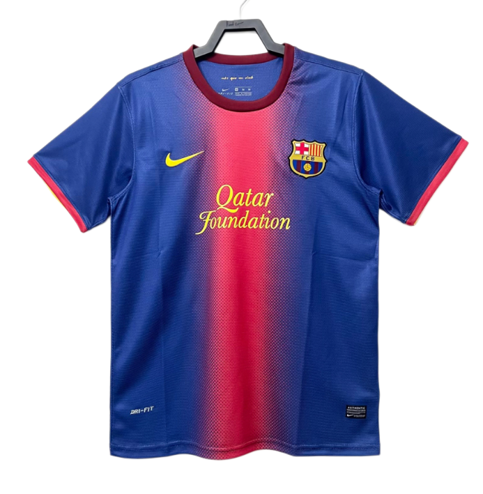 2012-2013 Mens Barcelona Home Retro Soccer Jersey