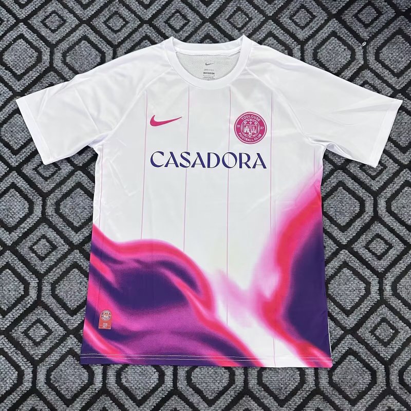2026-27 Mens Toulouse FC Away White Soccer Jersey