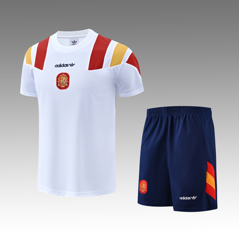2026-27 Spain Royal White Training Short suit
