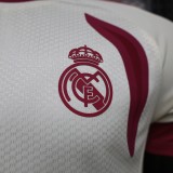 2026-27 Real Madrid Red White Player Version Training Shirts