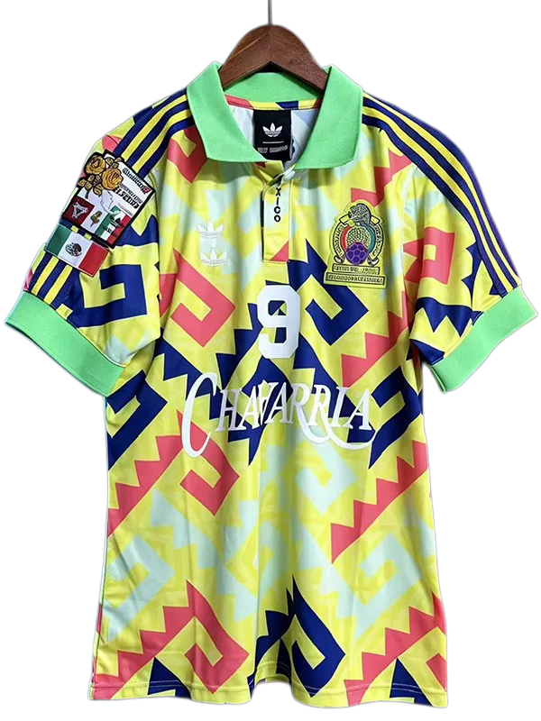 2026-27 Mexico #9 Joint Edition Yellow Training Shirts