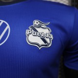 2026-27 Mens Puebla Away Blue Player Version Soccer Jersey