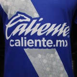 2026-27 Mens Puebla Away Blue Player Version Soccer Jersey