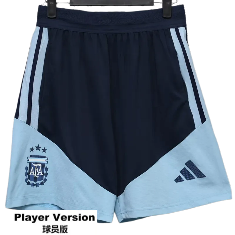 2026-27 Argentina Light Blue Player Version Shorts Pants