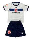 2026-27 Kids Toluca Away White Soccer Jersey