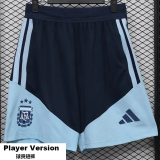 2026-27 Argentina Light Blue Player Version Shorts Pants