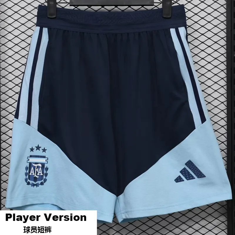 2026-27 Argentina Light Blue Player Version Shorts Pants