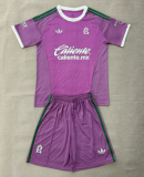 2026-27 Kids Club America Purple Goalkeeper Soccer Jersey