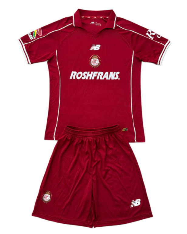 2026-27 Kids Toluca Home Red Soccer Jersey
