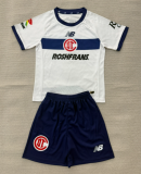 2026-27 Kids Toluca Away White Soccer Jersey