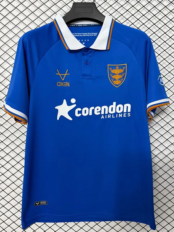 2026-27 Mens Hull City Third Away Blue Fans Soccer Jersey