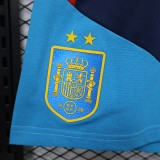 2026-27 Mens Spain Royal Blue Player Version Shorts Pants
