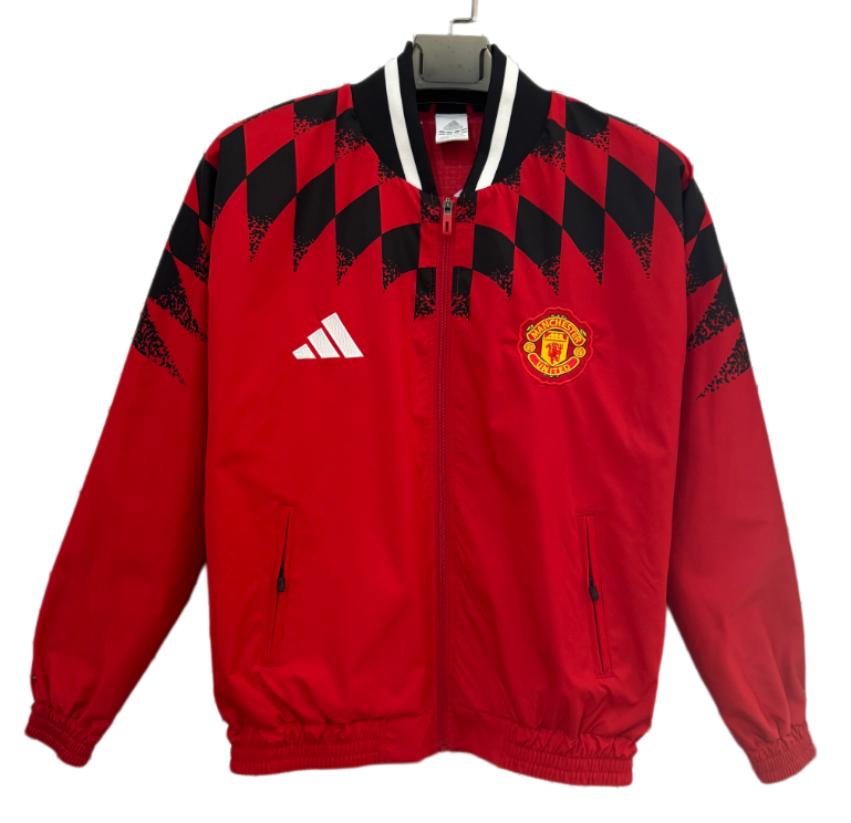 2026-27 Manchester United Red Windbreaker