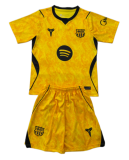 2026-27 Kids Barcelona Yellow Special Edition Soccer Jersey