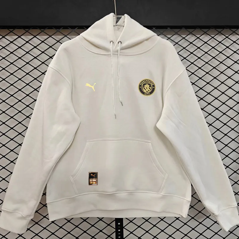 2026-27 Mens Manchester City White Hoody 白色(加绒)