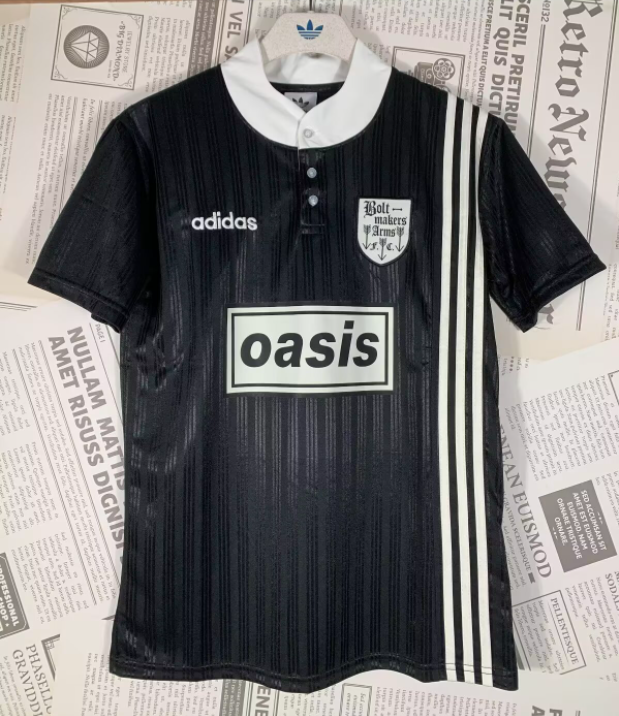 2026-27 Ad Oasis Retro Black T-Shirt