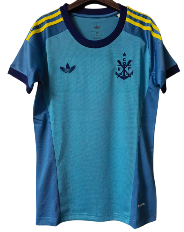 2026-27 Women Flamengo Goalkeeper Blue Soccer Jersey