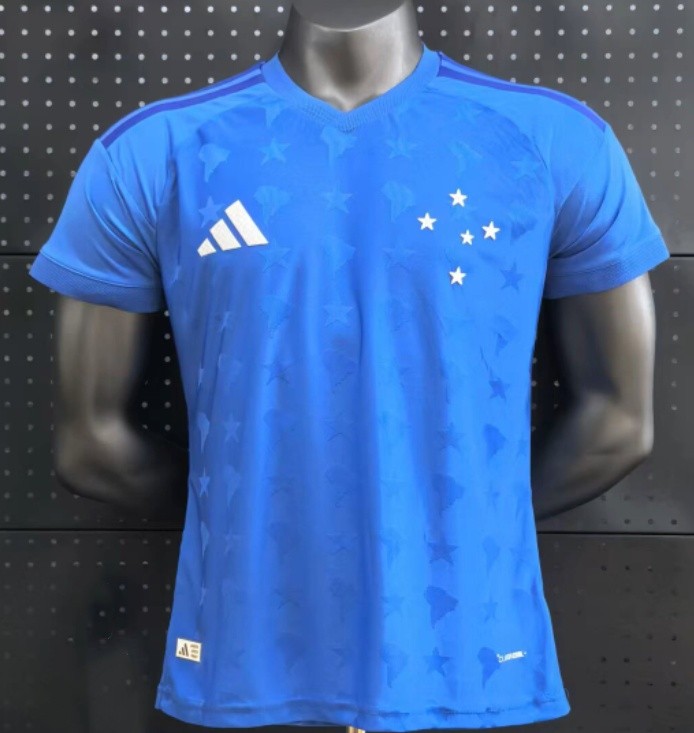 2026-27 Mens Cruzeiro Home Blue Player Version Soccer Jersey