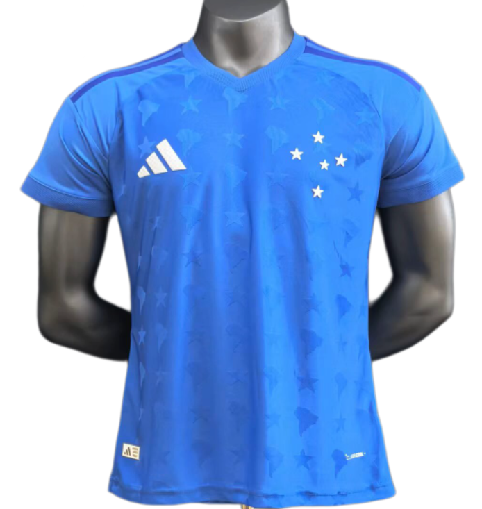 2026-27 Mens Cruzeiro Home Blue Player Version Soccer Jersey