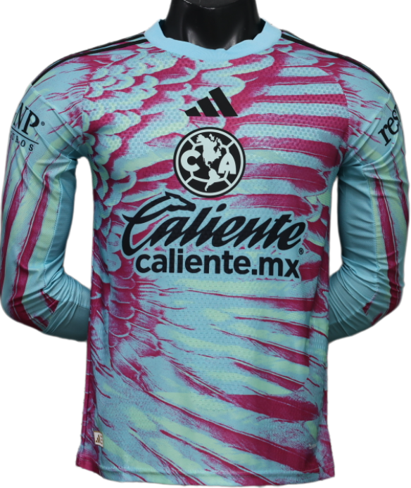 2026-27 Club America Goalkeeper Long Sleeve Player Version Soccer Jersey