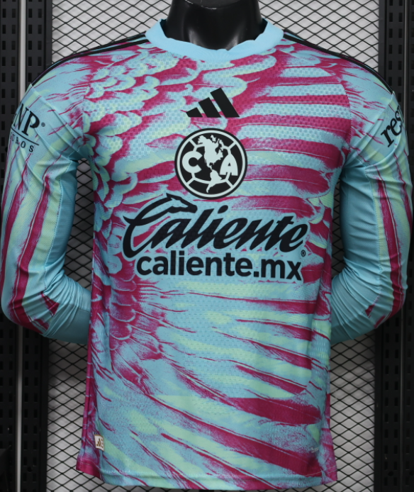 2026-27 Club America Goalkeeper Long Sleeve Player Version Soccer Jersey