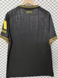 2025-26 Mens Dynamo Dresden Away Black Soccer Jersey
