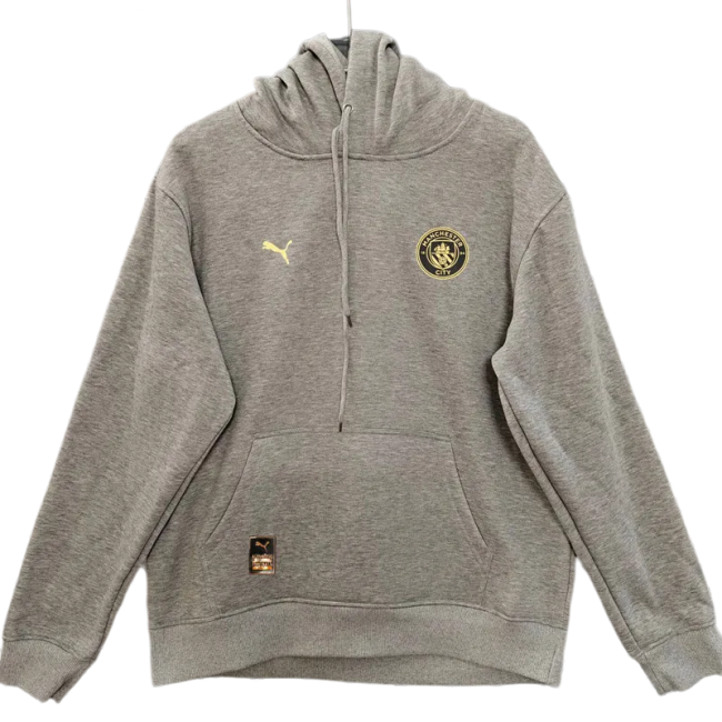 2026-27 Mens Manchester City Grey Hoody 灰色(加绒)