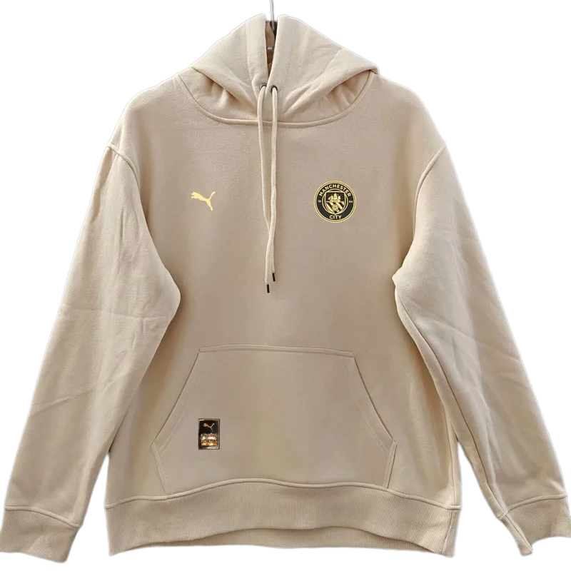 2026-27 Mens Manchester City Khaki Hoody 卡其色(加绒)