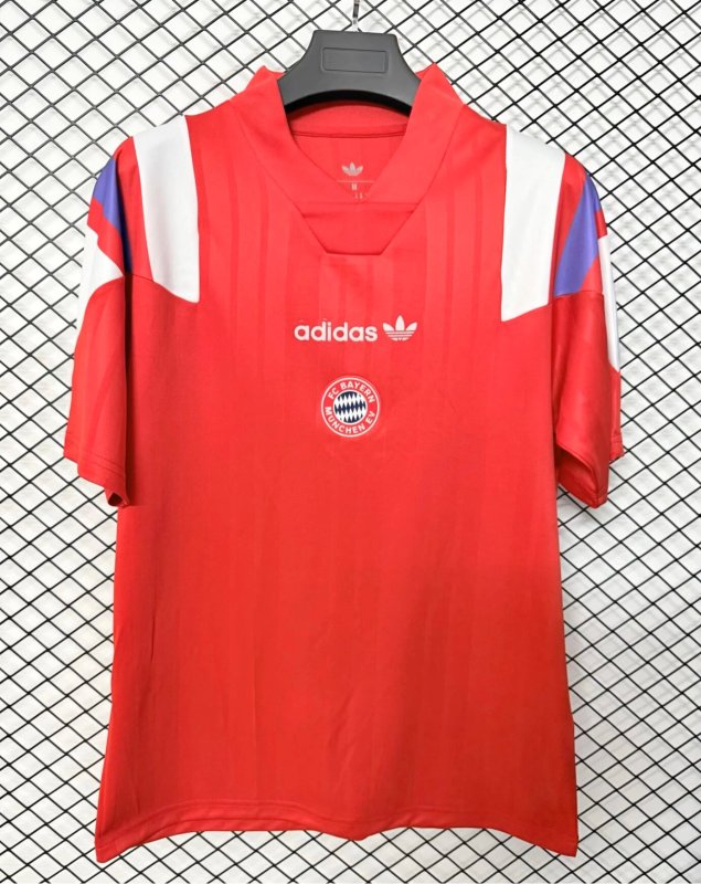 2026-27 Mens Bayern Munich EQT Red Training Shirt