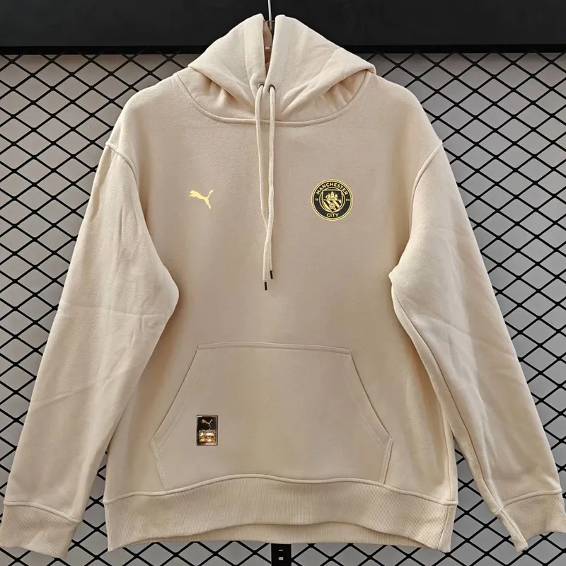 2026-27 Mens Manchester City Khaki Hoody 卡其色(加绒)
