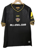 2025-26 Mens Dynamo Dresden Away Black Soccer Jersey