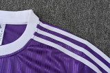 2026-27 Real Madrid Purple Training Short Suit