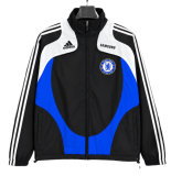 2008-09 Mens Chelsea Black Retro Windbreaker