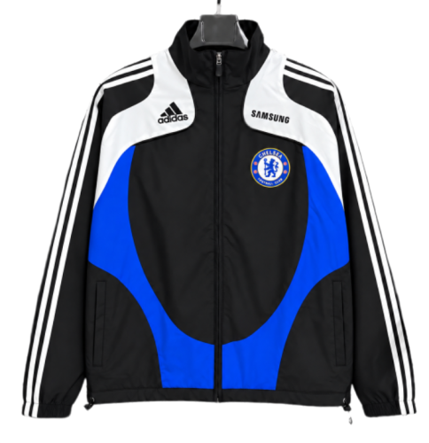 2008-09 Mens Chelsea Black Retro Windbreaker