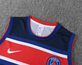 2026-27 PSG Navy Blue Vest Training Short Suit