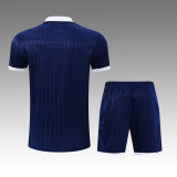 2026-27 Real Madrid Navy Blue Training Short Suit