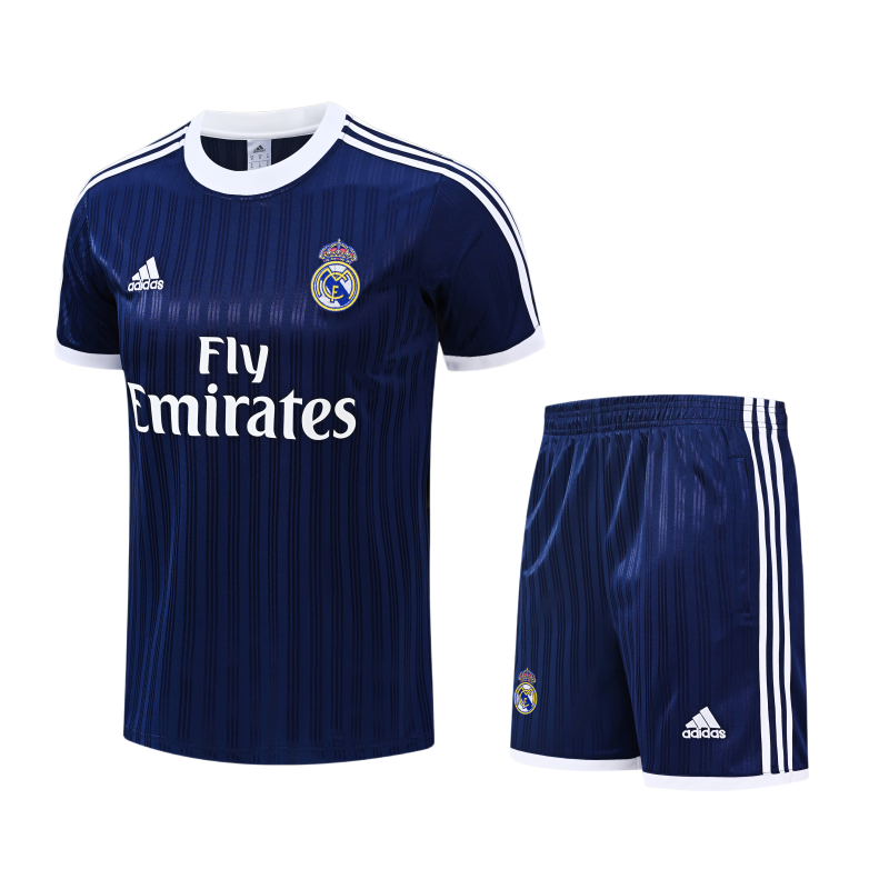 2026-27 Real Madrid Navy Blue Training Short Suit