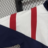 2026-27 Mens Arsenal EQT Royal Blue Windbreaker