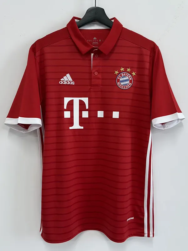 2016-17 Mens Bayern Munich Home Retro Soccer Jersey