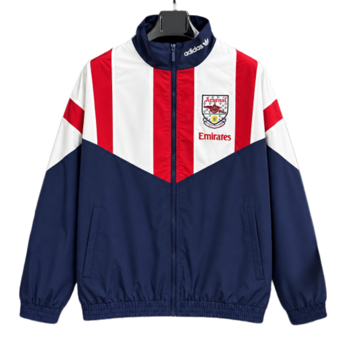 2026-27 Mens Arsenal EQT Royal Blue Windbreaker