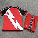 2026-27 Kids Rayo Vallecano Away Red Soccer Jersey