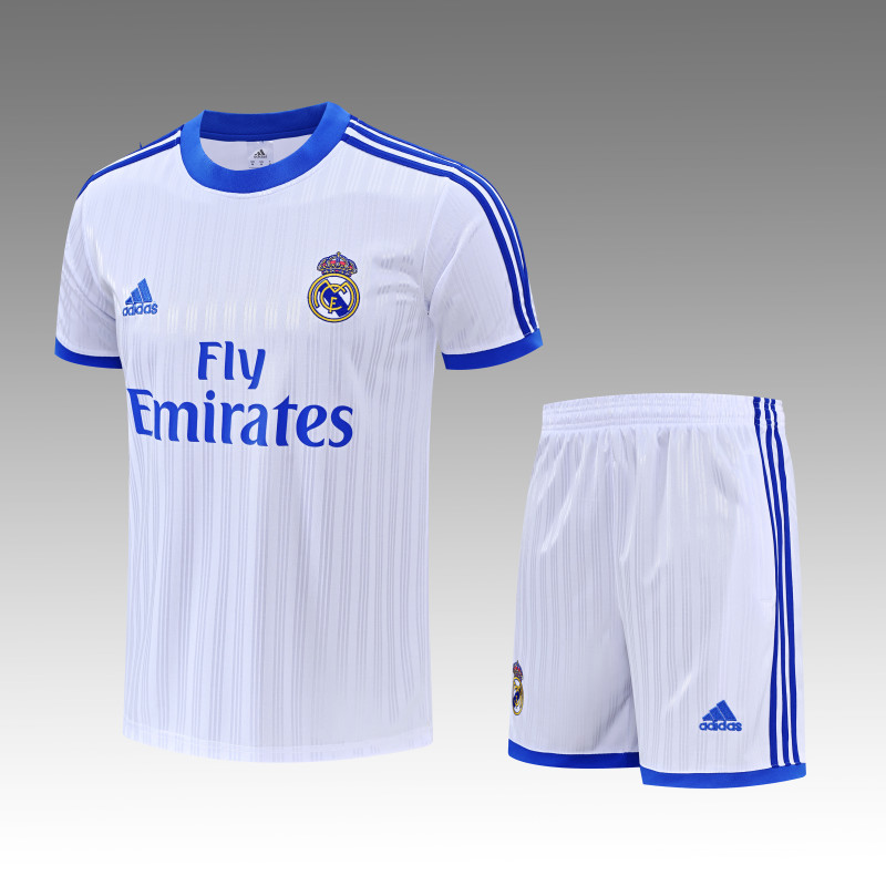 2026-27 Real Madrid White Training Short Suit