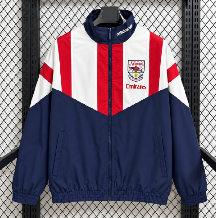 2026-27 Mens Arsenal EQT Royal Blue Windbreaker
