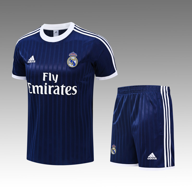 2026-27 Real Madrid Navy Blue Training Short Suit