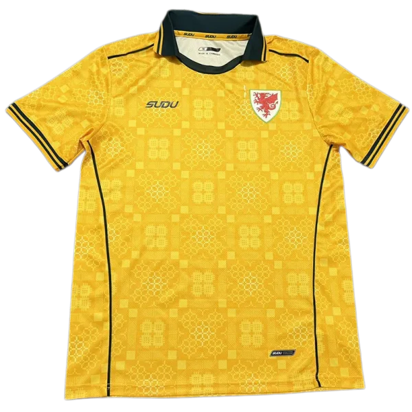 2026-27 Mens Wales Yellow Fans Soccer Jersey